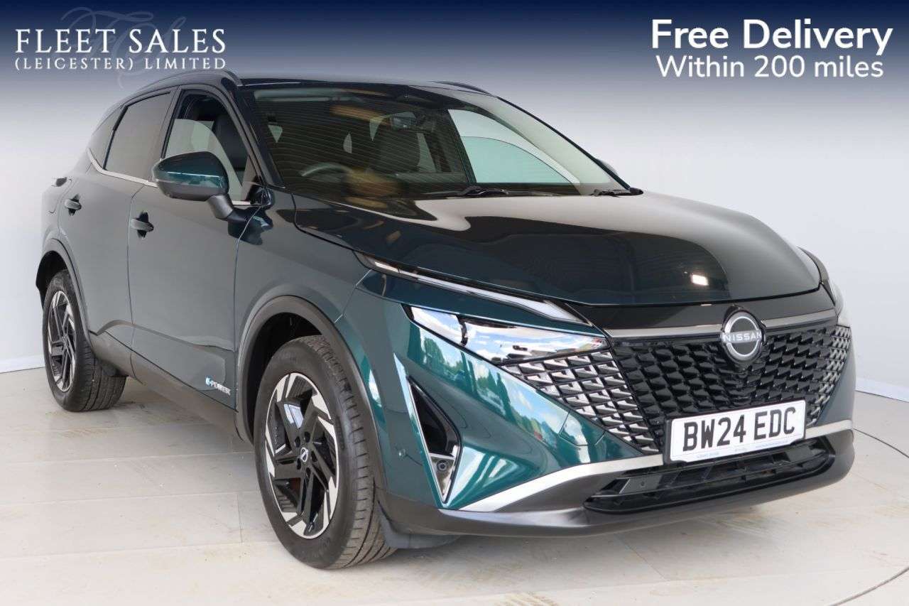 A 2024 NISSAN QASHQAI 1.5 h e-POWER N-Connecta SUV 5dr Petrol Hybrid Auto Euro 6 (s/s) (190 ps) 3 A 2024 NISSAN QASHQAI 1.5 h e-POWER N-Connecta SUV 5dr Petrol Hybrid Auto Euro 6 (s/s) (190 ps) 3