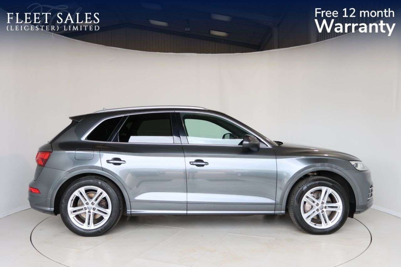 A 2018 AUDI Q5 2.0 TDI S line SUV 5dr Diesel S Tronic quattro Euro 6 (s/s) (190 ps) APPLE A 2018 AUDI Q5 2.0 TDI S line SUV 5dr Diesel S Tronic quattro Euro 6 (s/s) (190 ps) APPLE