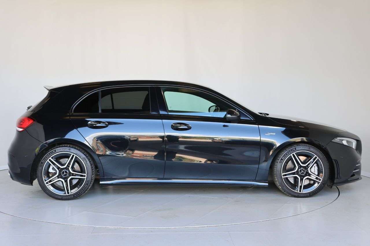 A 2019 MERCEDES-BENZ A CLASS 2.0 A35 AMG (Premium) Hatchback 5dr Petrol SpdS DCT 4MATIC Euro 6 (s/s) (30 A 2019 MERCEDES-BENZ A CLASS 2.0 A35 AMG (Premium) Hatchback 5dr Petrol SpdS DCT 4MATIC Euro 6 (s/s) (30