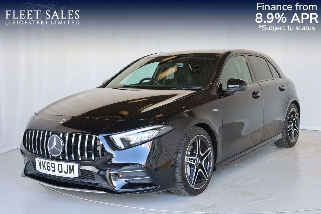 A 2019 MERCEDES-BENZ A CLASS 2.0 A35 AMG (Premium) Hatchback 5dr Petrol SpdS DCT 4MATIC Euro 6 (s/s) (30 A 2019 MERCEDES-BENZ A CLASS 2.0 A35 AMG (Premium) Hatchback 5dr Petrol SpdS DCT 4MATIC Euro 6 (s/s) (30