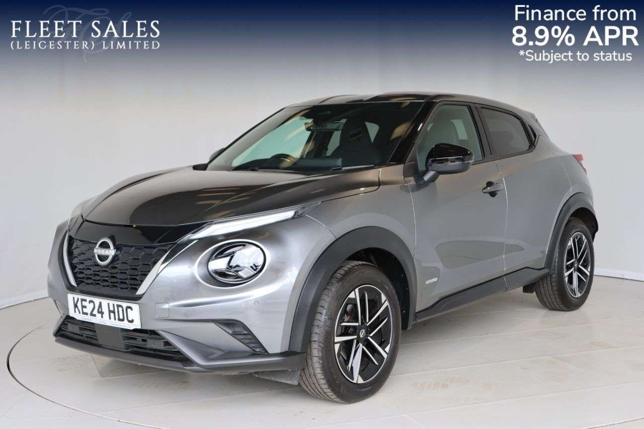 A 2024 NISSAN JUKE 1.6 N-Connecta SUV 5dr Petrol Hybrid Auto Euro 6 (143 ps) FREE 24 MONTHS WA A 2024 NISSAN JUKE 1.6 N-Connecta SUV 5dr Petrol Hybrid Auto Euro 6 (143 ps) FREE 24 MONTHS WA