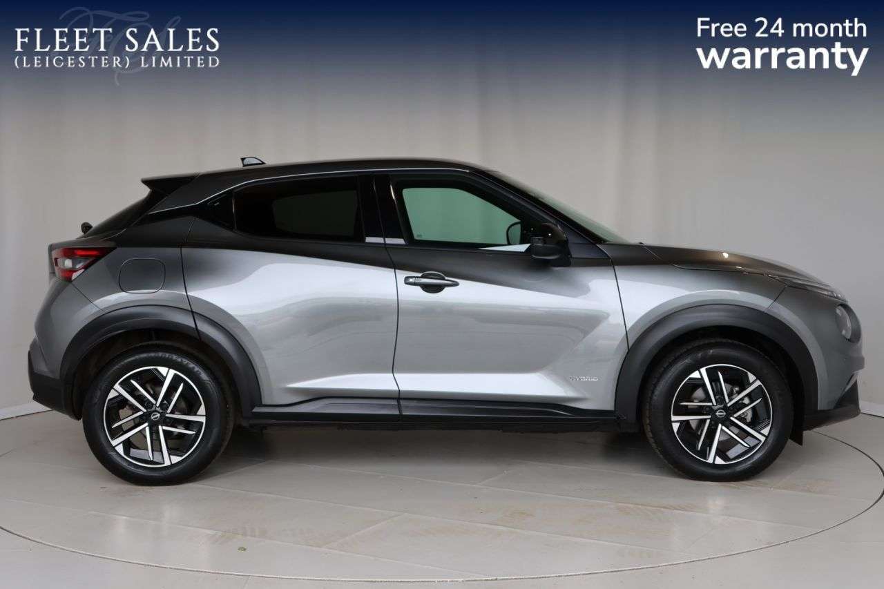 A 2024 NISSAN JUKE 1.6 N-Connecta SUV 5dr Petrol Hybrid Auto Euro 6 (143 ps) FREE 24 MONTHS WA A 2024 NISSAN JUKE 1.6 N-Connecta SUV 5dr Petrol Hybrid Auto Euro 6 (143 ps) FREE 24 MONTHS WA