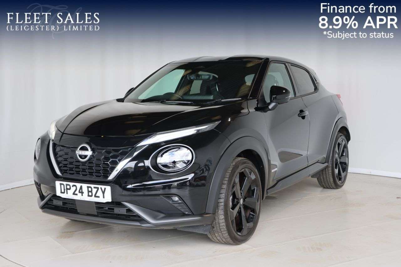 A 2024 NISSAN JUKE 1.6 Tekna SUV 5dr Petrol Hybrid Auto Euro 6 (143 ps) HEATED STEERING WHEEL A 2024 NISSAN JUKE 1.6 Tekna SUV 5dr Petrol Hybrid Auto Euro 6 (143 ps) HEATED STEERING WHEEL