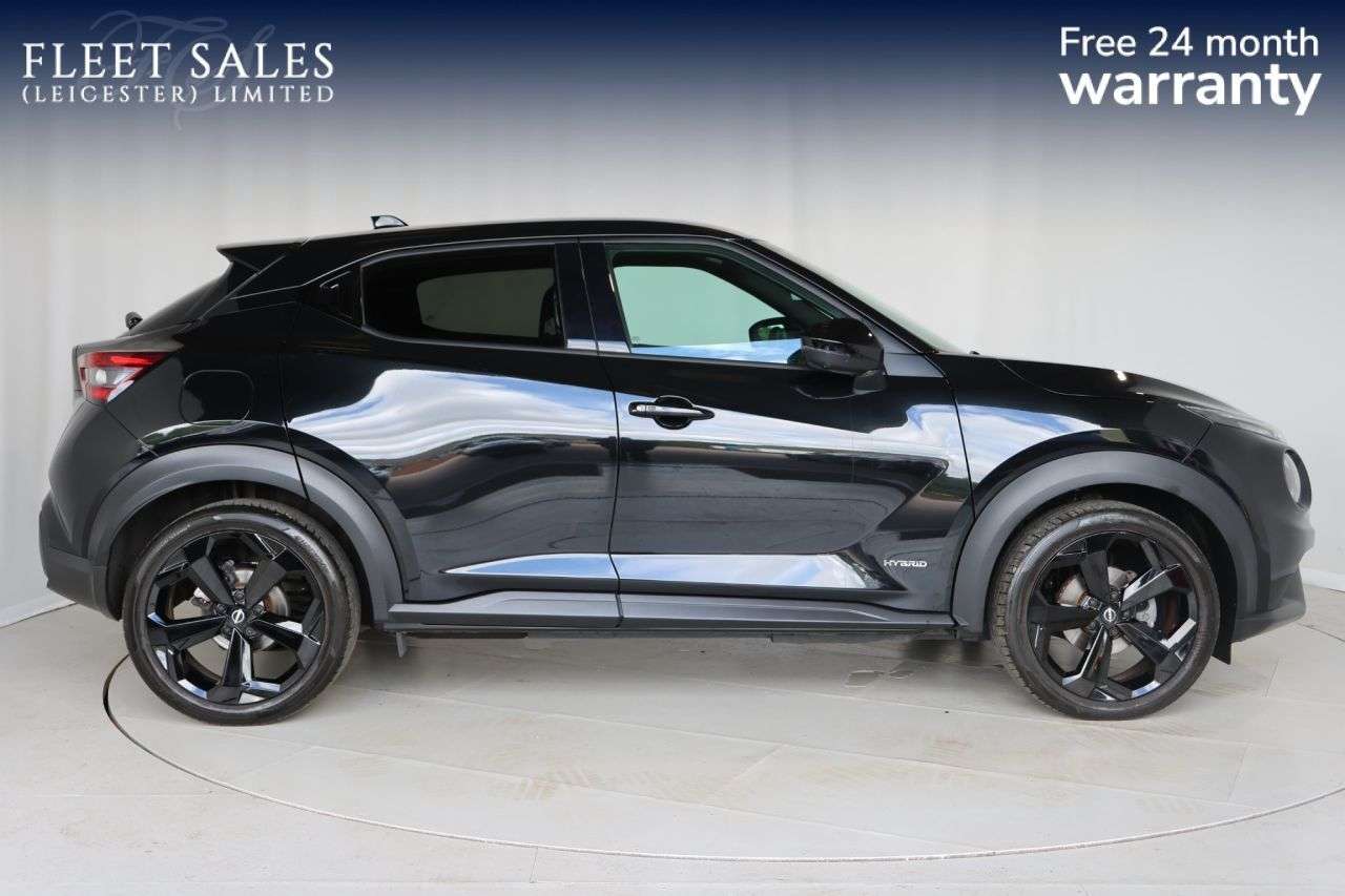 A 2024 NISSAN JUKE 1.6 Tekna SUV 5dr Petrol Hybrid Auto Euro 6 (143 ps) HEATED STEERING WHEEL A 2024 NISSAN JUKE 1.6 Tekna SUV 5dr Petrol Hybrid Auto Euro 6 (143 ps) HEATED STEERING WHEEL