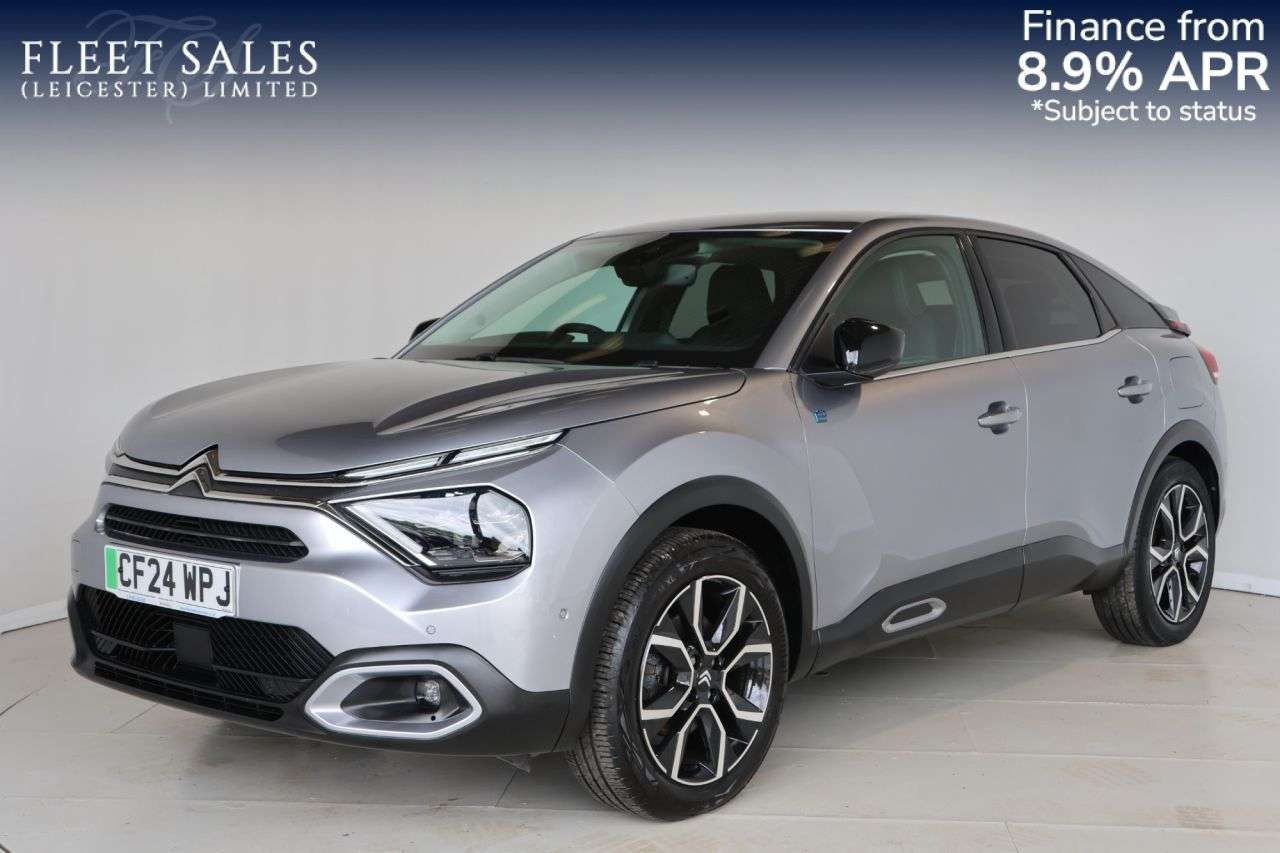 A 2024 CITROEN E-C4 50kWh MAX Hatchback 5dr Electric Auto (11kW Charger) (136 ps) REMAINING MAN A 2024 CITROEN E-C4 50kWh MAX Hatchback 5dr Electric Auto (11kW Charger) (136 ps) REMAINING MAN