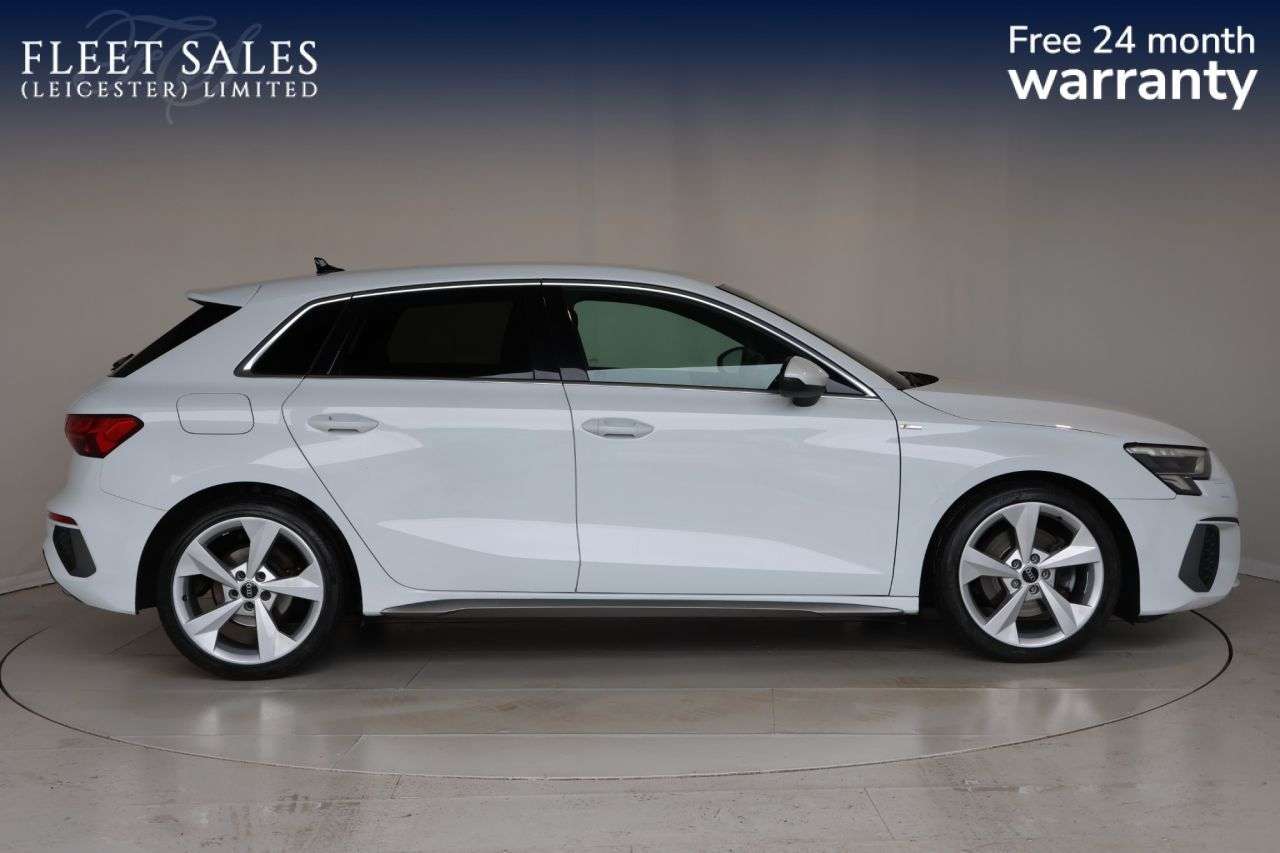 A 2021 AUDI A3 1.0 TFSI 30 S line Sportback 5dr Petrol S Tronic Euro 6 (s/s) (110 ps) NEW A 2021 AUDI A3 1.0 TFSI 30 S line Sportback 5dr Petrol S Tronic Euro 6 (s/s) (110 ps) NEW