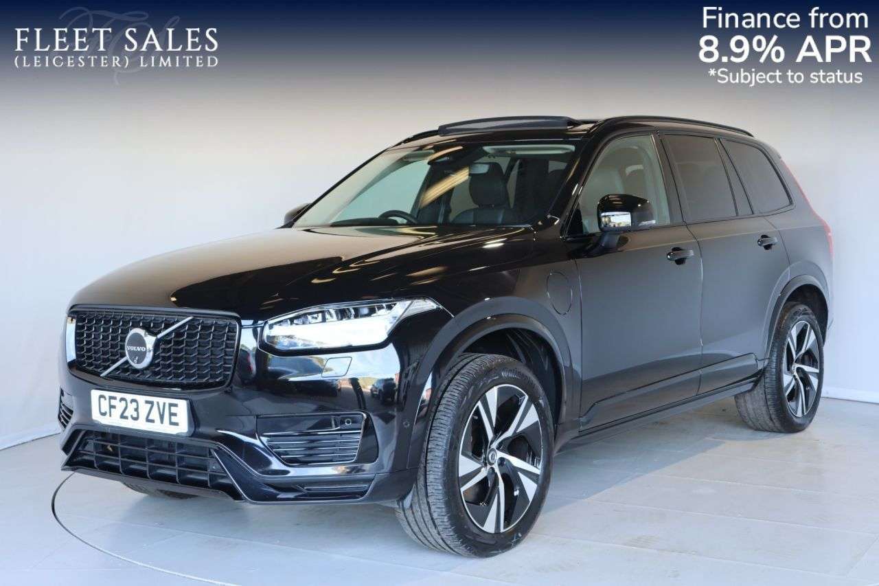 A 2023 VOLVO XC90 2.0h T8 Recharge 18.8kWh Plus SUV 5dr Petrol Plug-in Hybrid Auto 4WD Euro 6 A 2023 VOLVO XC90 2.0h T8 Recharge 18.8kWh Plus SUV 5dr Petrol Plug-in Hybrid Auto 4WD Euro 6