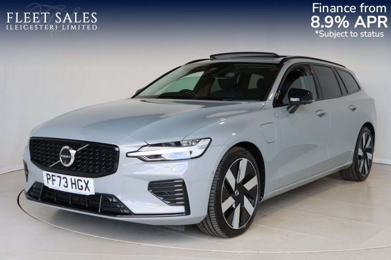 A 2023 VOLVO V60 2.0 T8 Recharge 18.8kWh Ultimate Estate 5dr Petrol Plug-in Hybrid Auto AWD A 2023 VOLVO V60 2.0 T8 Recharge 18.8kWh Ultimate Estate 5dr Petrol Plug-in Hybrid Auto AWD