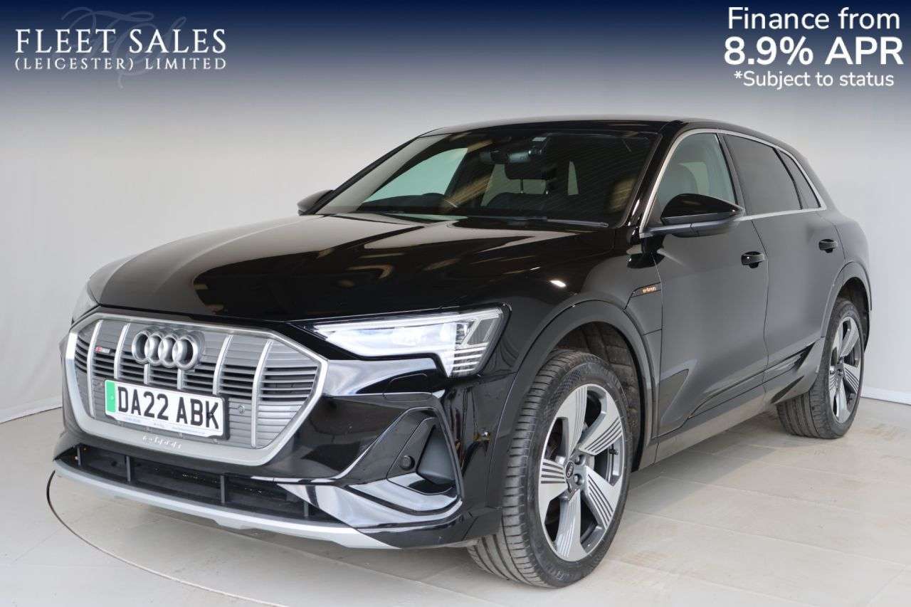 A 2022 AUDI E-TRON 50 S line SUV 5dr Electric Auto quattro 71.2kWh (11kW Charger) (313 ps) REA A 2022 AUDI E-TRON 50 S line SUV 5dr Electric Auto quattro 71.2kWh (11kW Charger) (313 ps) REA