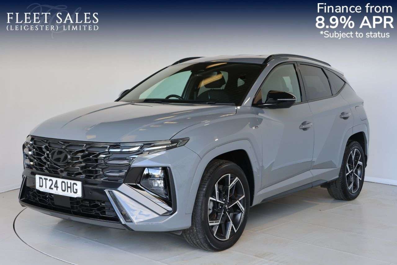 A 2024 HYUNDAI TUCSON 1.6 T-GDi N Line SUV 5dr Petrol Hybrid Auto Euro 6 (s/s) (215 ps) HEATED ST A 2024 HYUNDAI TUCSON 1.6 T-GDi N Line SUV 5dr Petrol Hybrid Auto Euro 6 (s/s) (215 ps) HEATED ST