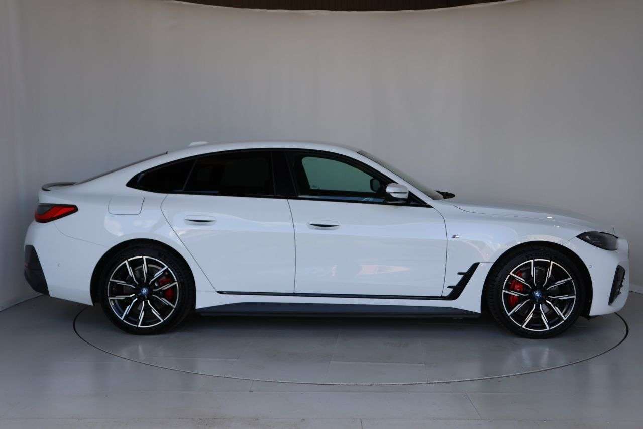 A 2023 BMW I4 40 83.9kWh M Sport Gran Coupe 5dr Electric Auto eDrive (340 ps) FULL BMW SE A 2023 BMW I4 40 83.9kWh M Sport Gran Coupe 5dr Electric Auto eDrive (340 ps) FULL BMW SE