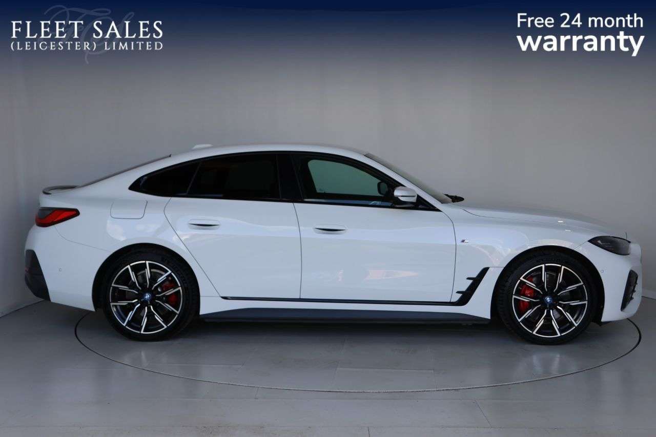 A 2023 BMW I4 40 83.9kWh M Sport Gran Coupe 5dr Electric Auto eDrive (340 ps) FULL BMW SE A 2023 BMW I4 40 83.9kWh M Sport Gran Coupe 5dr Electric Auto eDrive (340 ps) FULL BMW SE