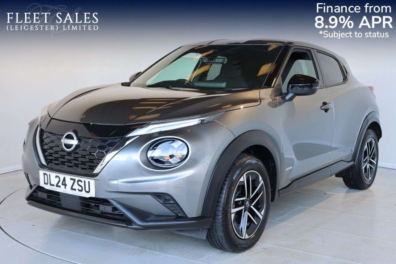 A 2024 NISSAN JUKE 1.6 N-Connecta SUV 5dr Petrol Hybrid Auto Euro 6 (143 ps) FREE 24 MONTH WAR A 2024 NISSAN JUKE 1.6 N-Connecta SUV 5dr Petrol Hybrid Auto Euro 6 (143 ps) FREE 24 MONTH WAR