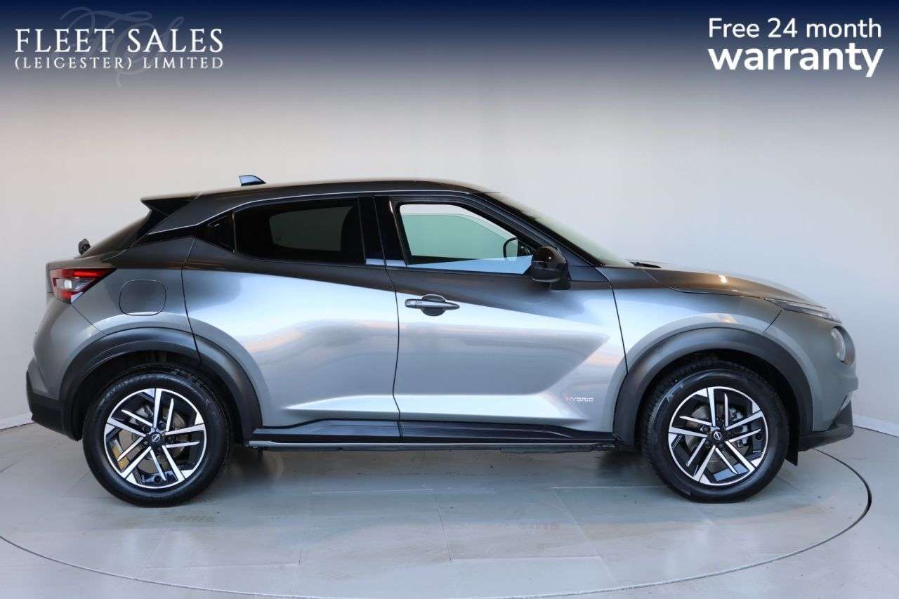 A 2024 NISSAN JUKE 1.6 N-Connecta SUV 5dr Petrol Hybrid Auto Euro 6 (143 ps) FREE 24 MONTH WAR A 2024 NISSAN JUKE 1.6 N-Connecta SUV 5dr Petrol Hybrid Auto Euro 6 (143 ps) FREE 24 MONTH WAR