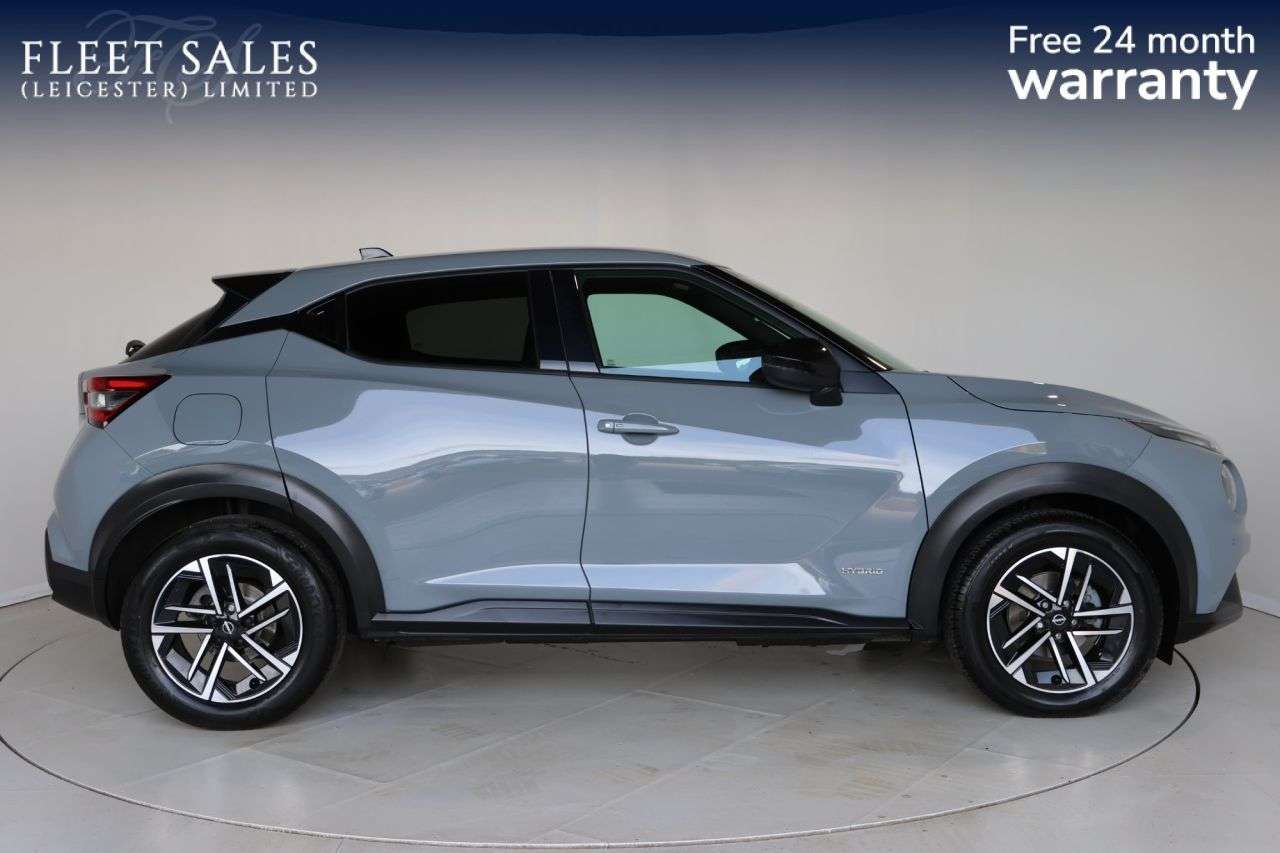A 2024 NISSAN JUKE 1.6 N-Connecta SUV 5dr Petrol Hybrid Auto Euro 6 (143 ps) FREE 24 MONTH WAR A 2024 NISSAN JUKE 1.6 N-Connecta SUV 5dr Petrol Hybrid Auto Euro 6 (143 ps) FREE 24 MONTH WAR