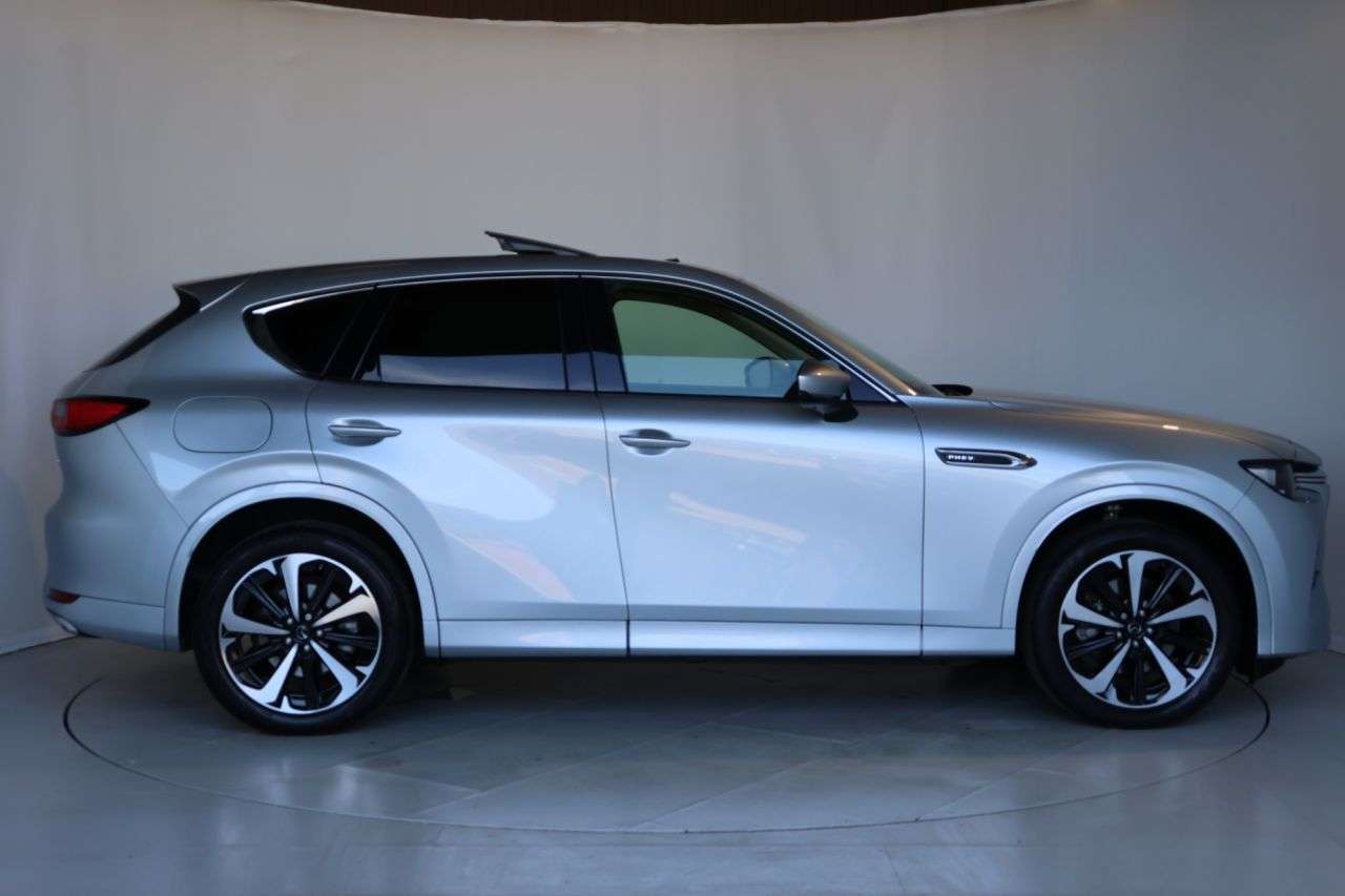 A 2023 MAZDA CX-60 2.5 e-SKYACTIV 17.8kWh Takumi SUV 5dr Petrol Plug-in Hybrid Auto 4WD Euro 6 A 2023 MAZDA CX-60 2.5 e-SKYACTIV 17.8kWh Takumi SUV 5dr Petrol Plug-in Hybrid Auto 4WD Euro 6