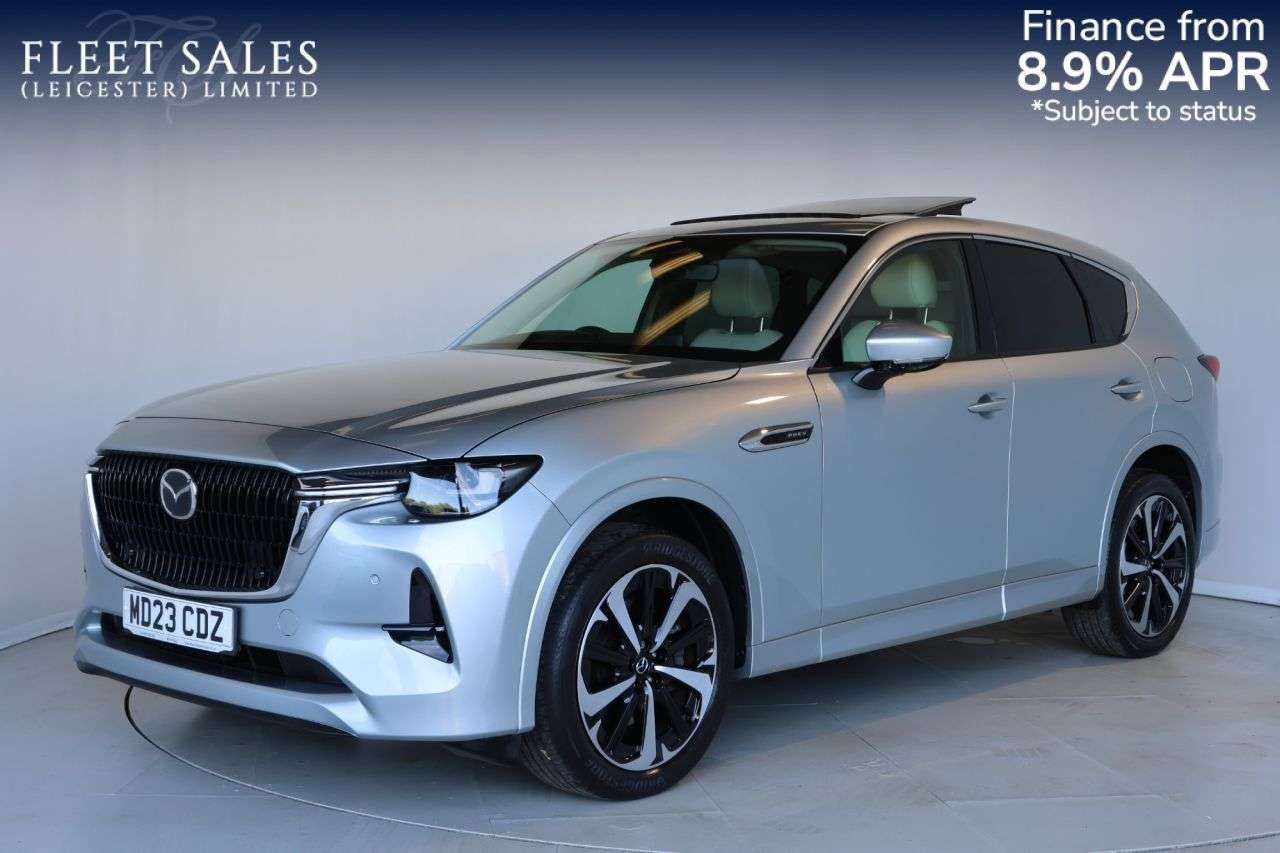 A 2023 MAZDA CX-60 2.5 e-SKYACTIV 17.8kWh Takumi SUV 5dr Petrol Plug-in Hybrid Auto 4WD Euro 6 A 2023 MAZDA CX-60 2.5 e-SKYACTIV 17.8kWh Takumi SUV 5dr Petrol Plug-in Hybrid Auto 4WD Euro 6
