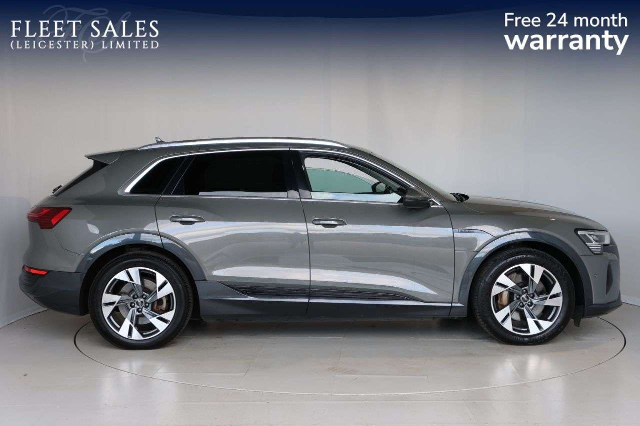 A 2023 AUDI Q8 E-TRON 50 Sport SUV 5dr Electric Auto quattro 95kWh (11kW Charger) (340 ps) REAR C A 2023 AUDI Q8 E-TRON 50 Sport SUV 5dr Electric Auto quattro 95kWh (11kW Charger) (340 ps) REAR C