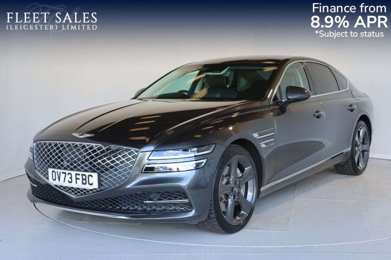 A 2023 GENESIS G80 2.5T Luxury Saloon 4dr Petrol Auto AWD Euro 6 (s/s) (304 ps) MANUFACTURERS A 2023 GENESIS G80 2.5T Luxury Saloon 4dr Petrol Auto AWD Euro 6 (s/s) (304 ps) MANUFACTURERS