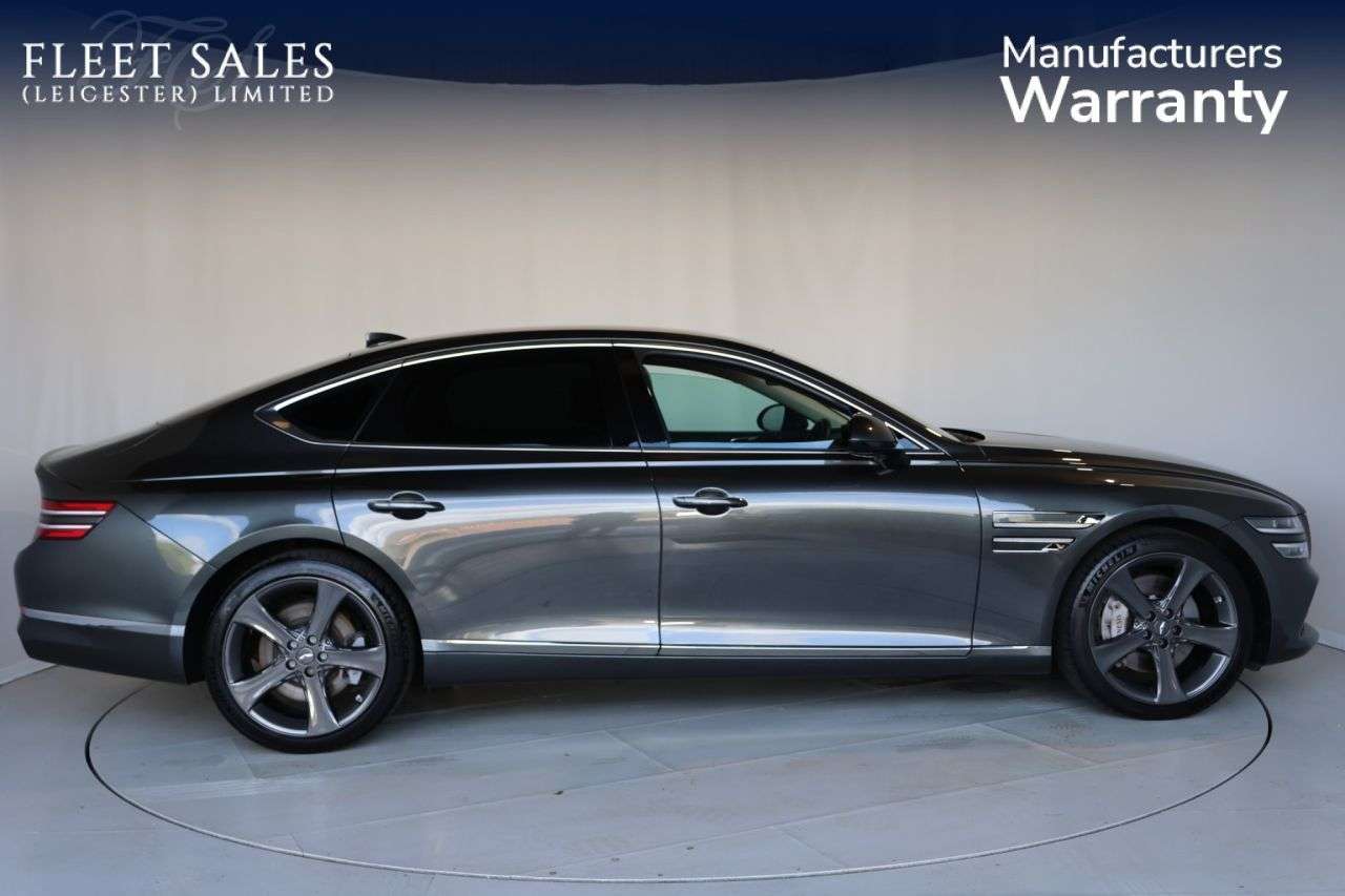 A 2023 GENESIS G80 2.5T Luxury Saloon 4dr Petrol Auto AWD Euro 6 (s/s) (304 ps) MANUFACTURERS A 2023 GENESIS G80 2.5T Luxury Saloon 4dr Petrol Auto AWD Euro 6 (s/s) (304 ps) MANUFACTURERS