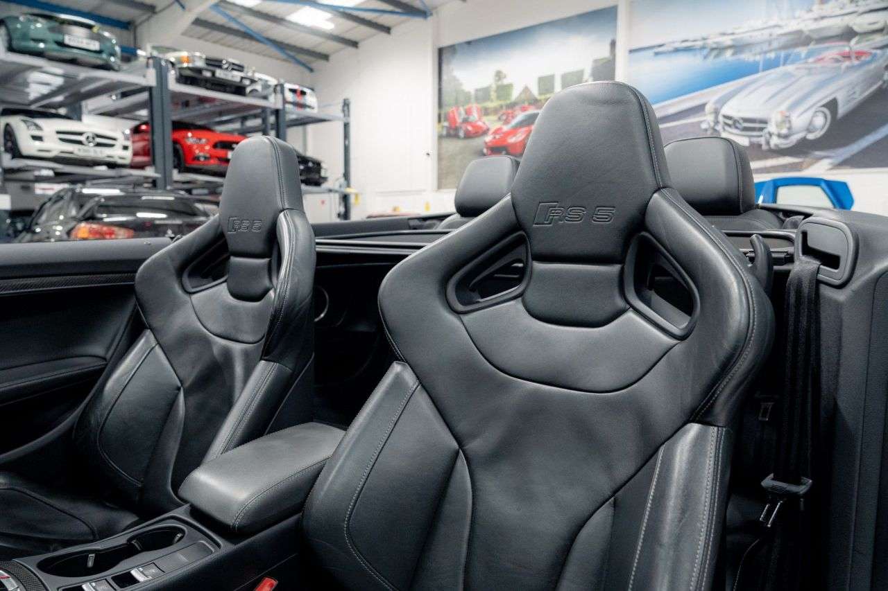 A 2013 AUDI RS5 4.2 FSI V8 Cabriolet 2dr Petrol S Tronic quattro Euro 5 (450 ps) A 2013 AUDI RS5 4.2 FSI V8 Cabriolet 2dr Petrol S Tronic quattro Euro 5 (450 ps)