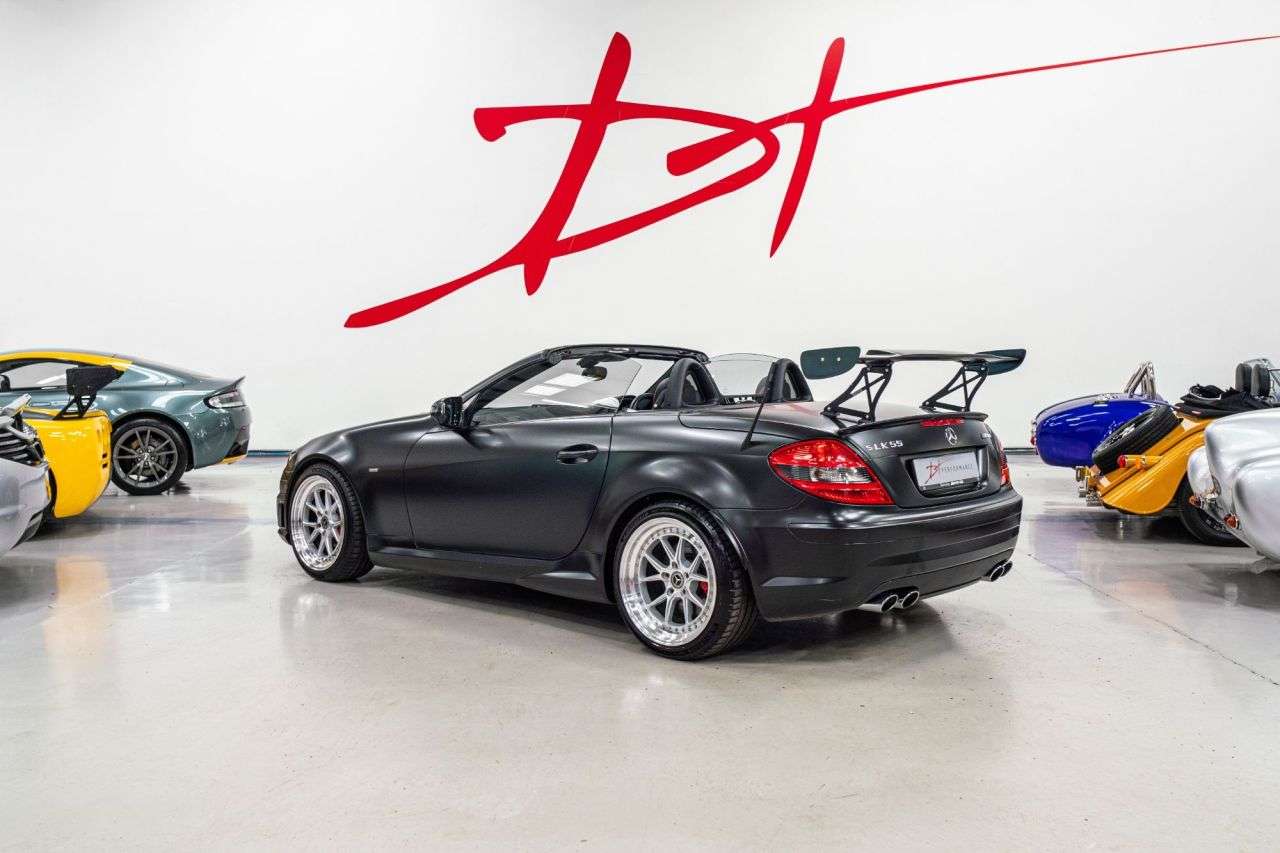 A 2008 MERCEDES-BENZ SLK 5.4 SLK55 AMG Convertible 2dr Petrol 7G-Tronic (288 g/km, 360 bhp) A 2008 MERCEDES-BENZ SLK 5.4 SLK55 AMG Convertible 2dr Petrol 7G-Tronic (288 g/km, 360 bhp)
