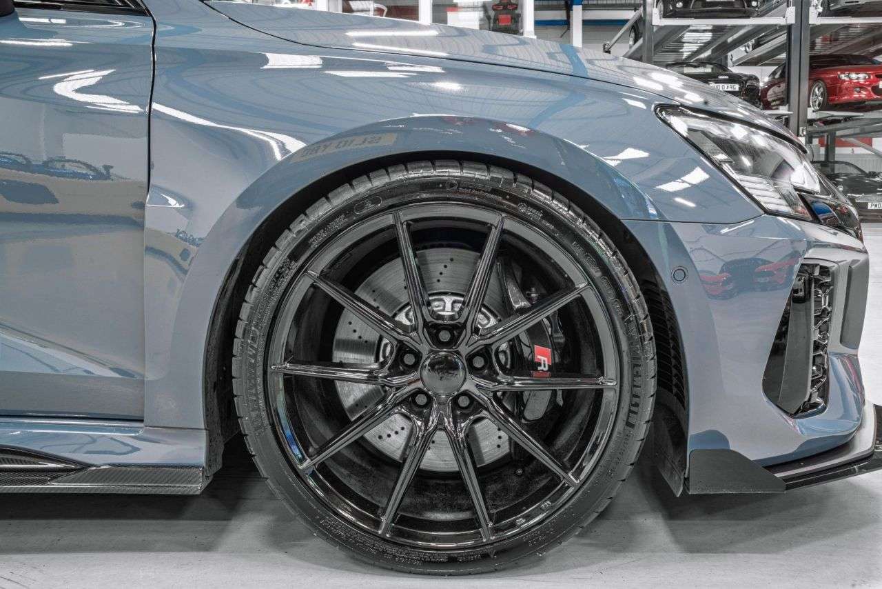 A 2023 AUDI RS3 2.5 TFSI Carbon Black Saloon 4dr Petrol S Tronic quattro Euro 6 (s/s) (400 A 2023 AUDI RS3 2.5 TFSI Carbon Black Saloon 4dr Petrol S Tronic quattro Euro 6 (s/s) (400