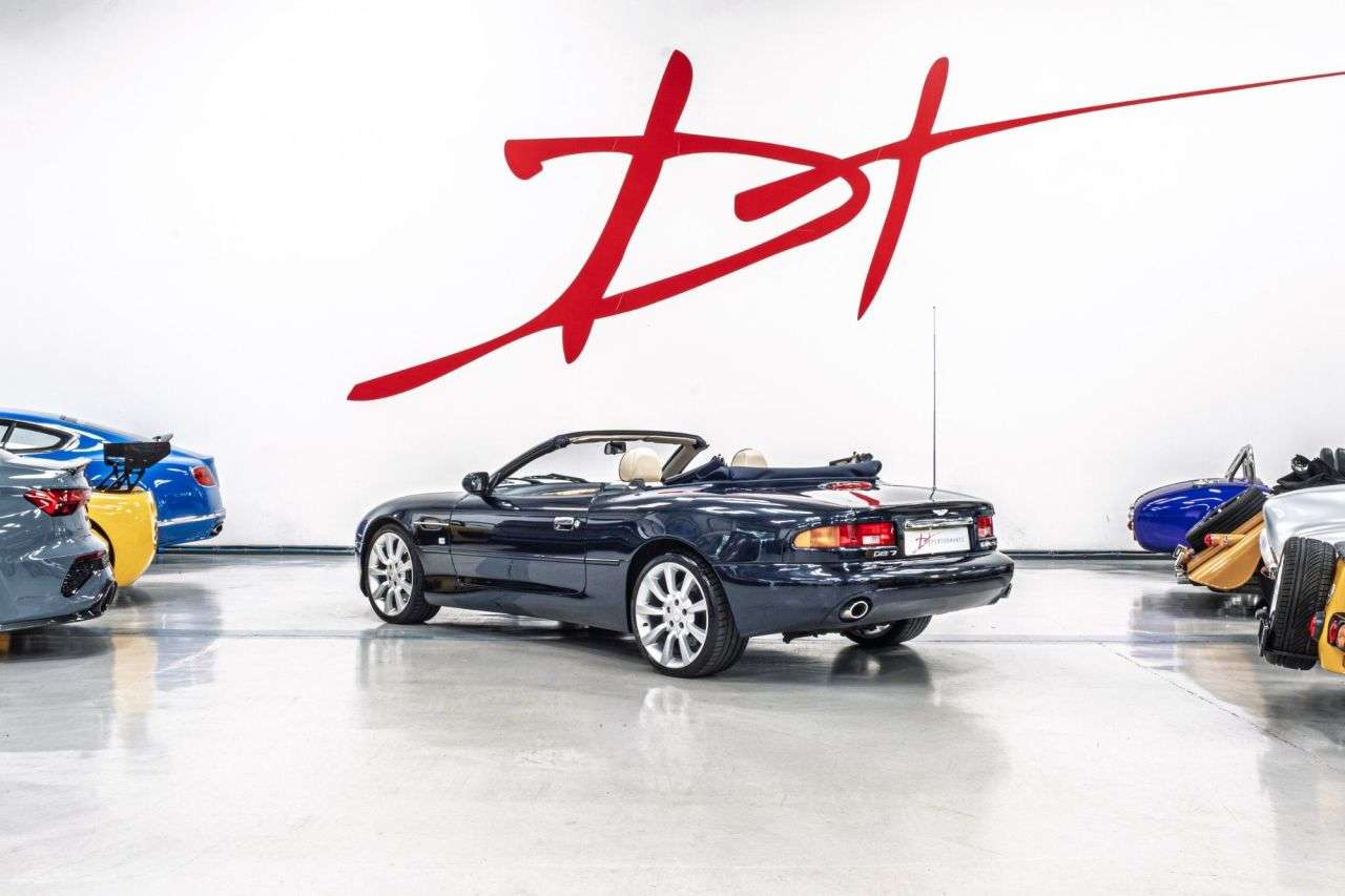 A 2003 ASTON MARTIN DB7 5.9 Volante 2dr Petrol Automatic (472 g/km, 420 bhp) A 2003 ASTON MARTIN DB7 5.9 Volante 2dr Petrol Automatic (472 g/km, 420 bhp)