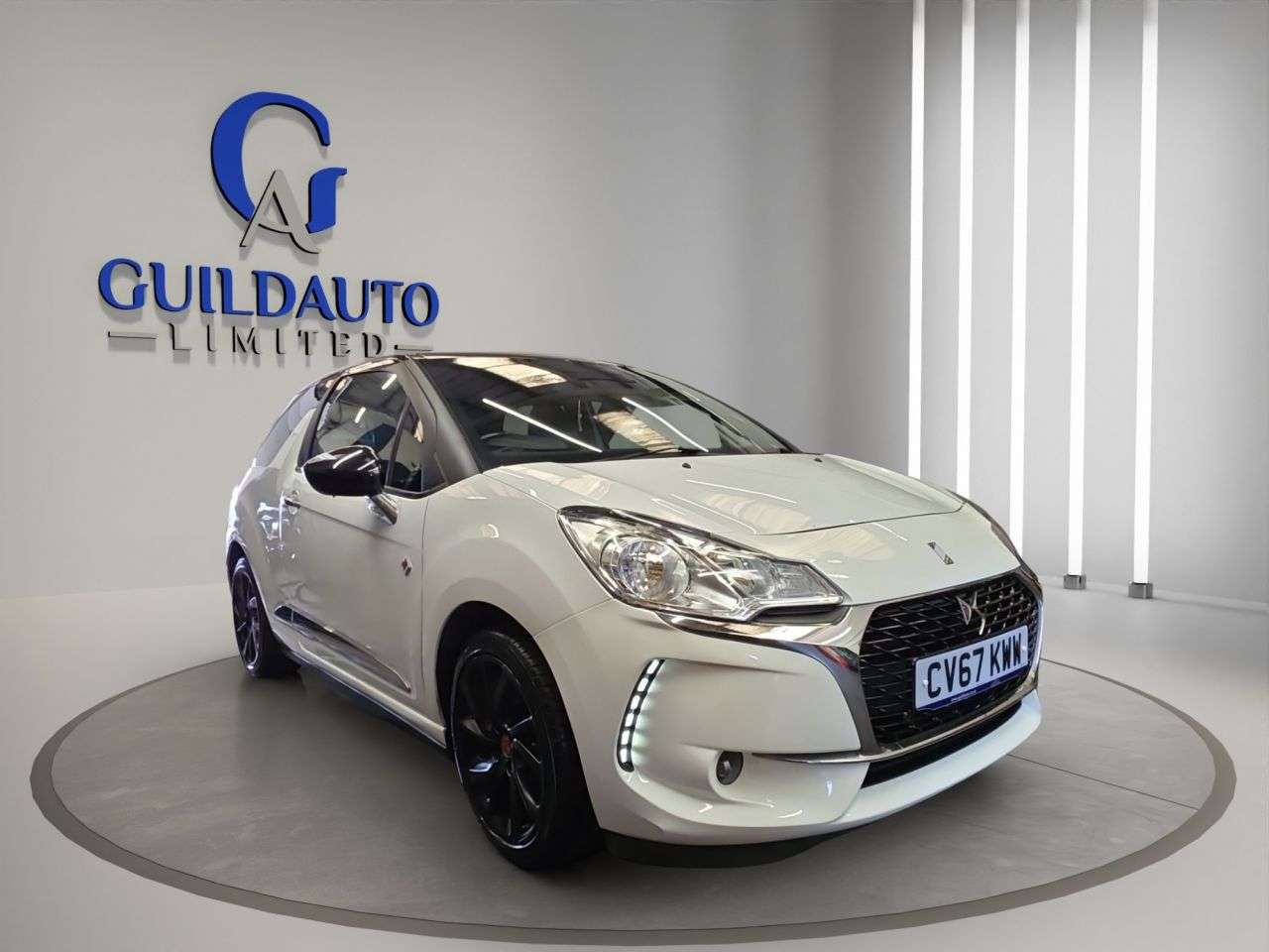 A 2017 DS AUTOMOBILES DS 3 1.2 PureTech Performance Line Hatchback 3dr Petrol Manual Euro 6 (s/s) (130 A 2017 DS AUTOMOBILES DS 3 1.2 PureTech Performance Line Hatchback 3dr Petrol Manual Euro 6 (s/s) (130