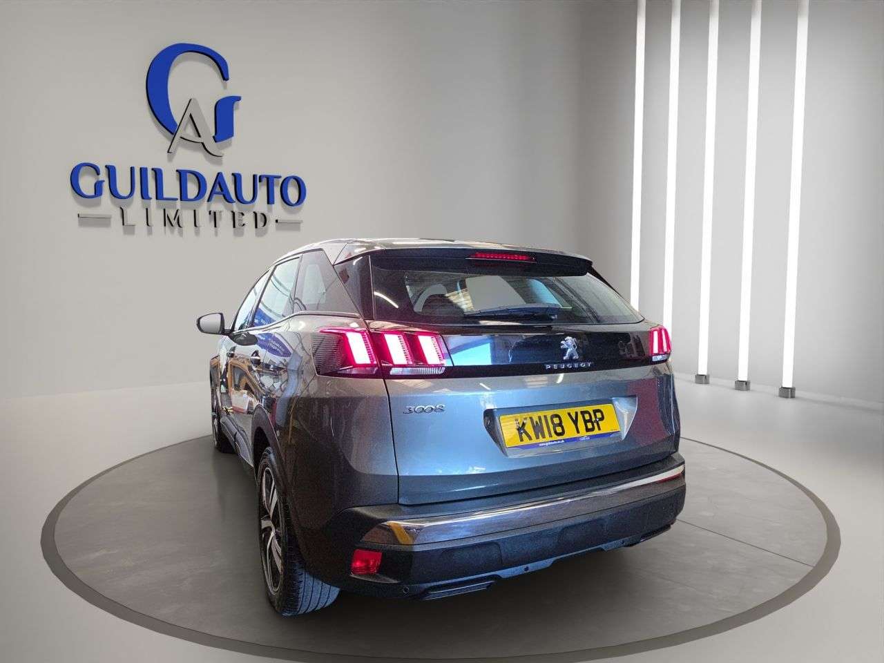 A 2018 PEUGEOT 3008 1.2 PureTech Active SUV 5dr Petrol Manual Euro 6 (s/s) (130 ps) A 2018 PEUGEOT 3008 1.2 PureTech Active SUV 5dr Petrol Manual Euro 6 (s/s) (130 ps)