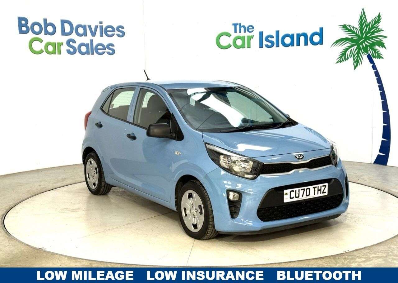 A 2020 KIA PICANTO 1.0 1 Hatchback 5dr Petrol Manual Euro 6 (s/s) (66 bhp) Bluetooth Media, Lo A 2020 KIA PICANTO 1.0 1 Hatchback 5dr Petrol Manual Euro 6 (s/s) (66 bhp) Bluetooth Media, Lo