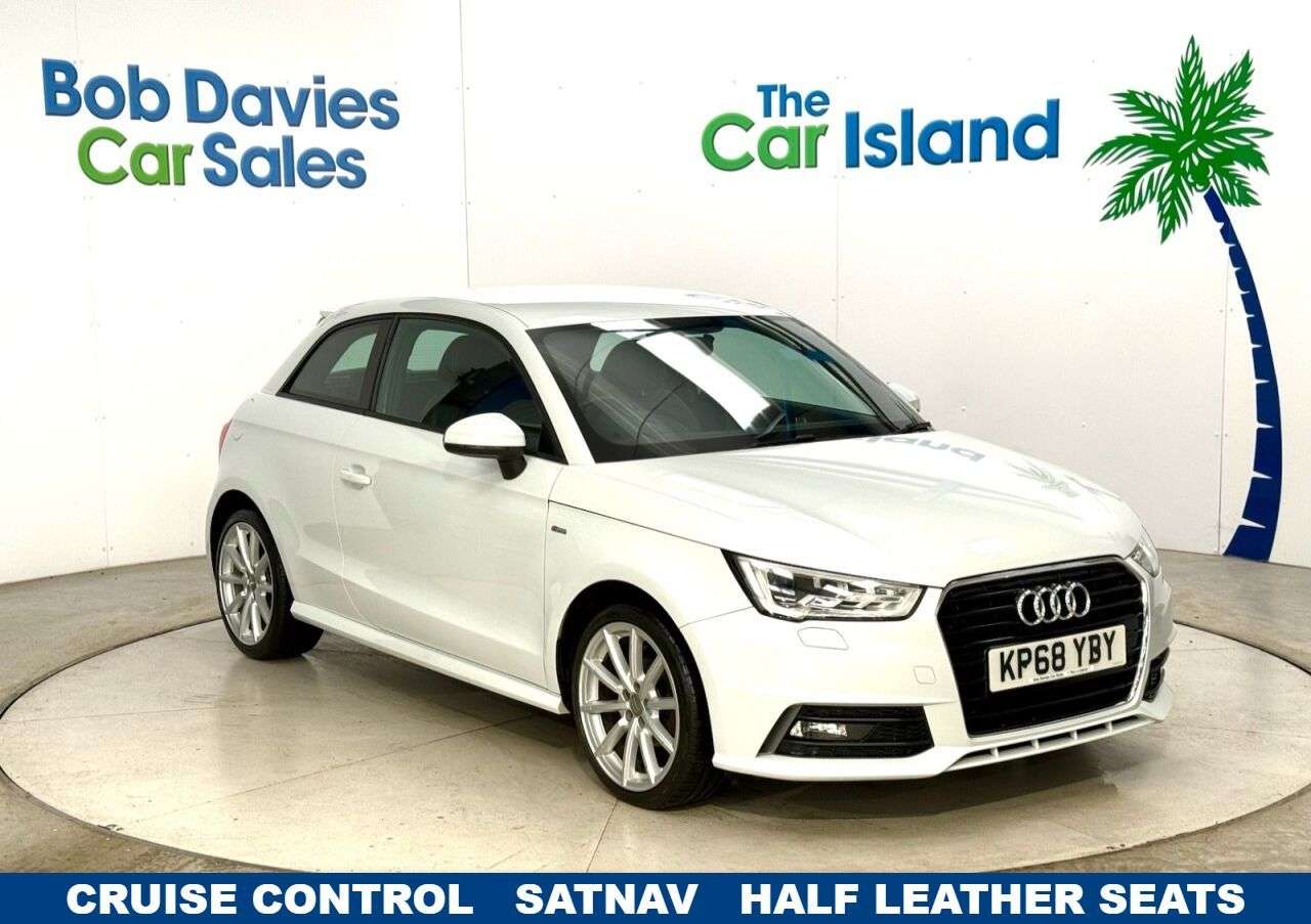 A 2018 AUDI A1 1.0 TFSI S line Hatchback 3dr Petrol Manual Euro 6 (s/s) (Nav) (95 ps) Park A 2018 AUDI A1 1.0 TFSI S line Hatchback 3dr Petrol Manual Euro 6 (s/s) (Nav) (95 ps) Park