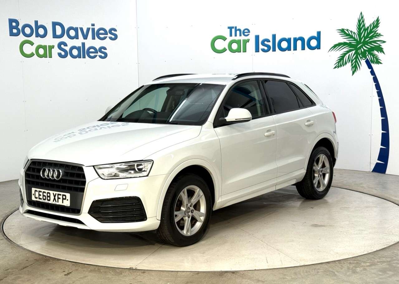 A 2018 AUDI Q3 1.4 TFSI CoD Sport SUV 5dr Petrol Manual Euro 6 (s/s) (150 ps) Bluetooth & A 2018 AUDI Q3 1.4 TFSI CoD Sport SUV 5dr Petrol Manual Euro 6 (s/s) (150 ps) Bluetooth &