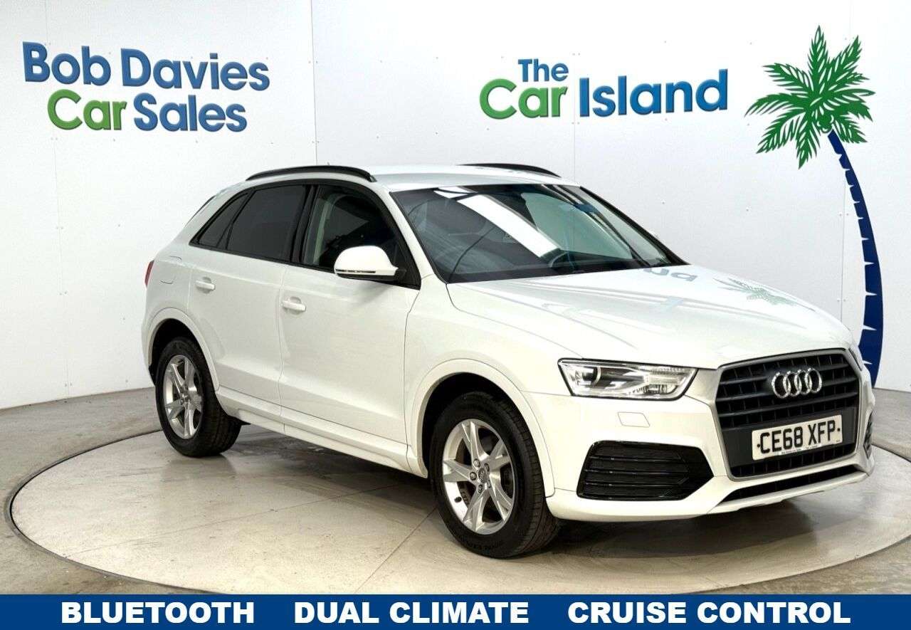 A 2018 AUDI Q3 1.4 TFSI CoD Sport SUV 5dr Petrol Manual Euro 6 (s/s) (150 ps) Bluetooth & A 2018 AUDI Q3 1.4 TFSI CoD Sport SUV 5dr Petrol Manual Euro 6 (s/s) (150 ps) Bluetooth &