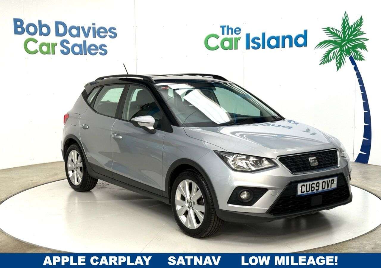 A 2019 SEAT ARONA 1.0 TSI GPF SE Technology SUV 5dr Petrol Manual Euro 6 (s/s) (95 ps) Blueto A 2019 SEAT ARONA 1.0 TSI GPF SE Technology SUV 5dr Petrol Manual Euro 6 (s/s) (95 ps) Blueto