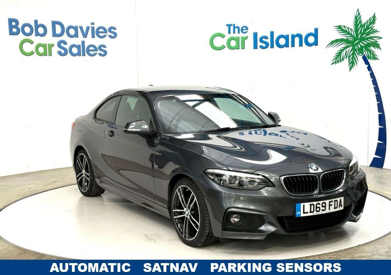 A 2019 BMW 2 SERIES 2.0 218d M Sport Coupe 2dr Diesel Auto Euro 6 (s/s) (150 ps) AUTO, 18" Allo A 2019 BMW 2 SERIES 2.0 218d M Sport Coupe 2dr Diesel Auto Euro 6 (s/s) (150 ps) AUTO, 18" Allo