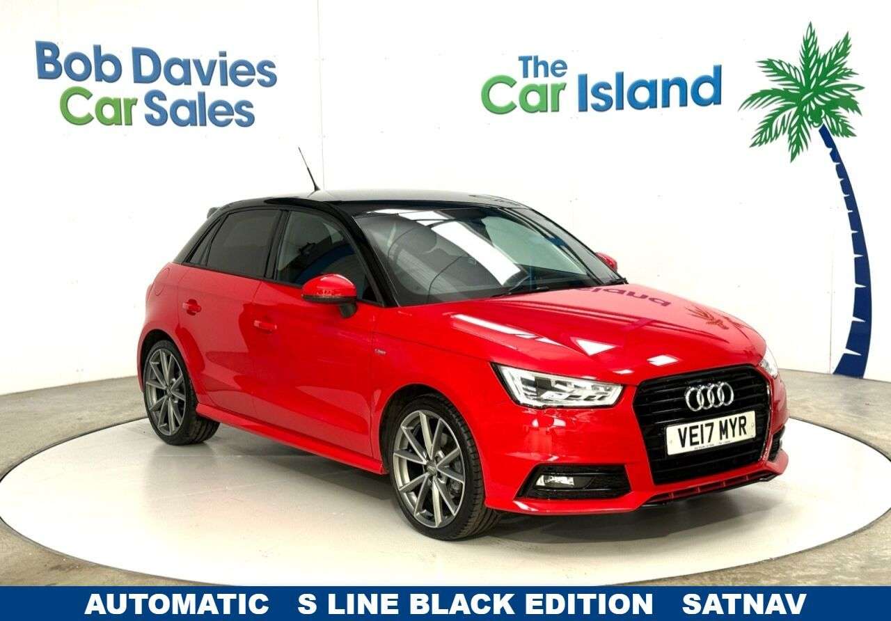 A 2017 AUDI A1 1.4 TFSI CoD Black Edition Sportback 5dr Petrol Automatic Euro 6 (s/s) (150 A 2017 AUDI A1 1.4 TFSI CoD Black Edition Sportback 5dr Petrol Automatic Euro 6 (s/s) (150