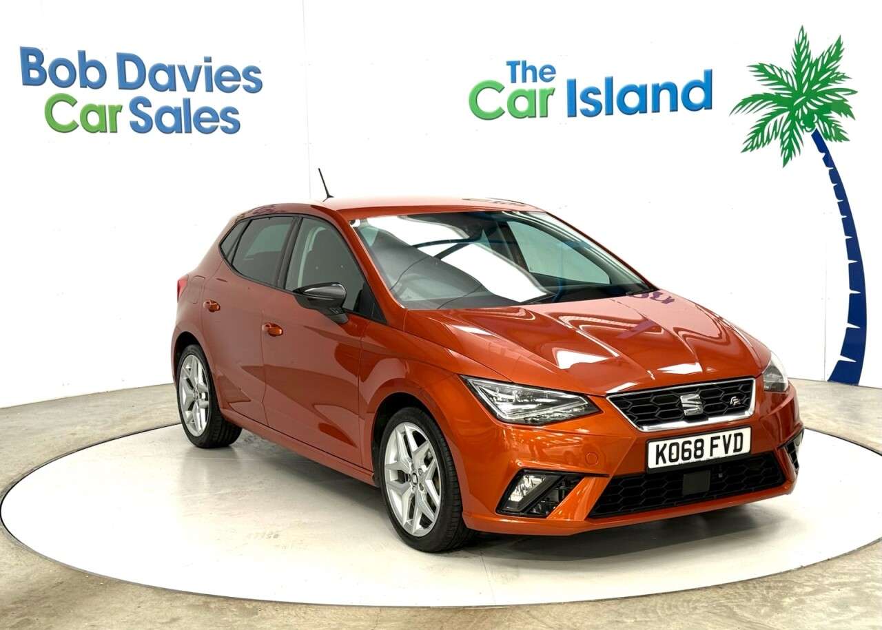 A 2018 SEAT IBIZA 1.0 TSI FR Hatchback 5dr Petrol Manual Euro 6 (s/s) GPF (95 ps) CarPlay, Re A 2018 SEAT IBIZA 1.0 TSI FR Hatchback 5dr Petrol Manual Euro 6 (s/s) GPF (95 ps) CarPlay, Re