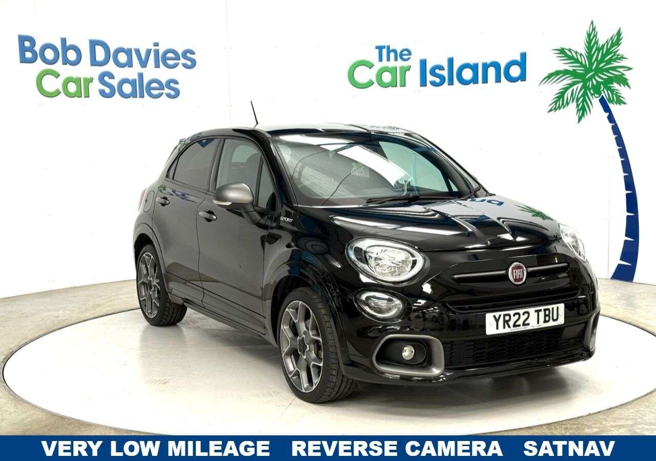 A 2022 FIAT 500X 1.3 FireFly Turbo Sport SUV 5dr Petrol DCT Euro 6 (s/s) (150 ps) SATNAV App A 2022 FIAT 500X 1.3 FireFly Turbo Sport SUV 5dr Petrol DCT Euro 6 (s/s) (150 ps) SATNAV App