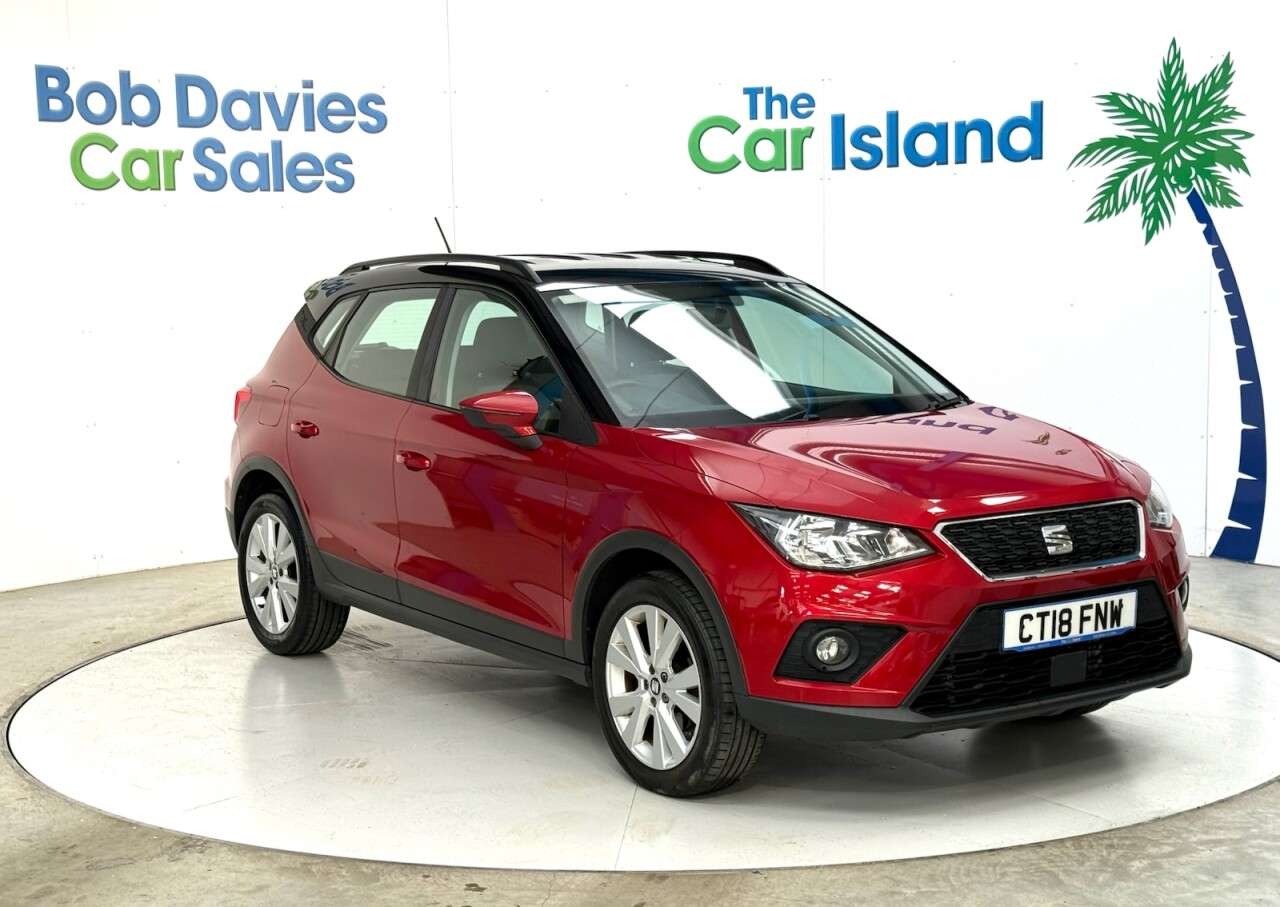 A 2018 SEAT ARONA 1.0 TSI SE Technology SUV 5dr Petrol DSG Euro 6 (s/s) (115 ps) CARPLAY/SATN A 2018 SEAT ARONA 1.0 TSI SE Technology SUV 5dr Petrol DSG Euro 6 (s/s) (115 ps) CARPLAY/SATN