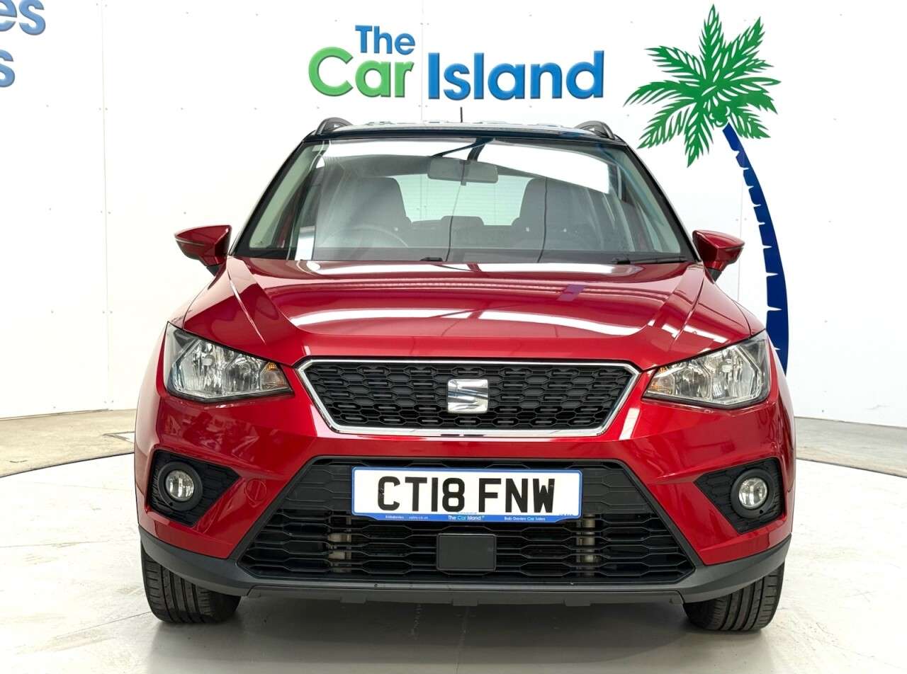 A 2018 SEAT ARONA 1.0 TSI SE Technology SUV 5dr Petrol DSG Euro 6 (s/s) (115 ps) CARPLAY/SATN A 2018 SEAT ARONA 1.0 TSI SE Technology SUV 5dr Petrol DSG Euro 6 (s/s) (115 ps) CARPLAY/SATN
