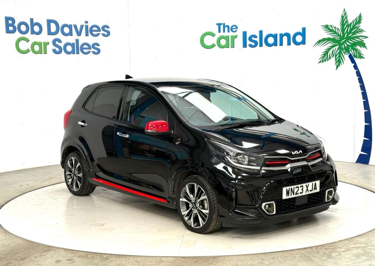A 2023 KIA PICANTO 1.0 T-GDi GT-Line S Hatchback 5dr Petrol Manual Euro 6 (s/s) (99 bhp) 1 Own A 2023 KIA PICANTO 1.0 T-GDi GT-Line S Hatchback 5dr Petrol Manual Euro 6 (s/s) (99 bhp) 1 Own