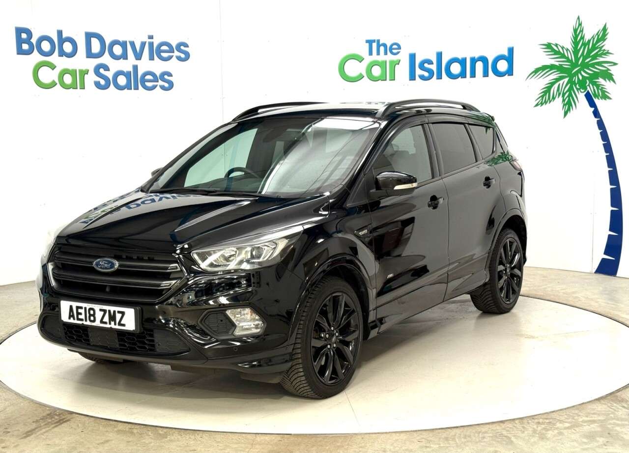 A 2018 FORD KUGA 2.0 TDCi EcoBlue ST-Line SUV 5dr Diesel Manual AWD Euro 6 (s/s) (180 ps) Bl A 2018 FORD KUGA 2.0 TDCi EcoBlue ST-Line SUV 5dr Diesel Manual AWD Euro 6 (s/s) (180 ps) Bl