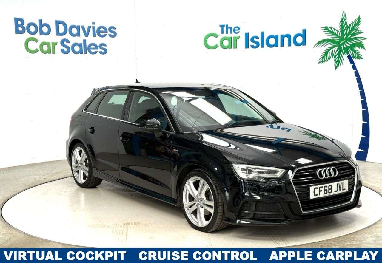 A 2019 AUDI A3 1.5 TFSI CoD 35 S line Sportback 5dr Petrol S Tronic Euro 6 (s/s) (150 ps) A 2019 AUDI A3 1.5 TFSI CoD 35 S line Sportback 5dr Petrol S Tronic Euro 6 (s/s) (150 ps)
