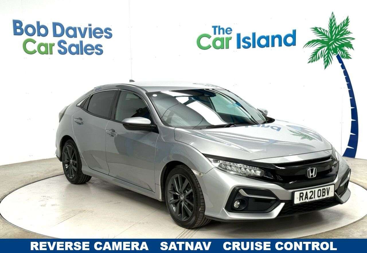 A 2021 HONDA CIVIC 1.0 VTEC Turbo SR Hatchback 5dr Petrol Manual Euro 6 (s/s) (126 ps) SATNAV, A 2021 HONDA CIVIC 1.0 VTEC Turbo SR Hatchback 5dr Petrol Manual Euro 6 (s/s) (126 ps) SATNAV,