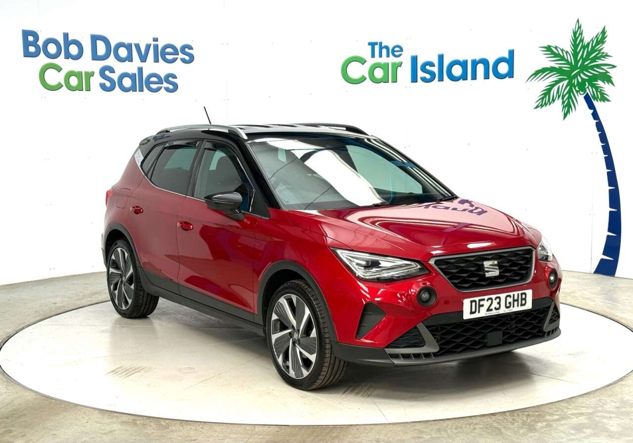 A 2023 SEAT ARONA 1.0 TSI FR Sport SUV 5dr Petrol DSG Euro 6 (s/s) (110 ps) FR Sport, Heated A 2023 SEAT ARONA 1.0 TSI FR Sport SUV 5dr Petrol DSG Euro 6 (s/s) (110 ps) FR Sport, Heated