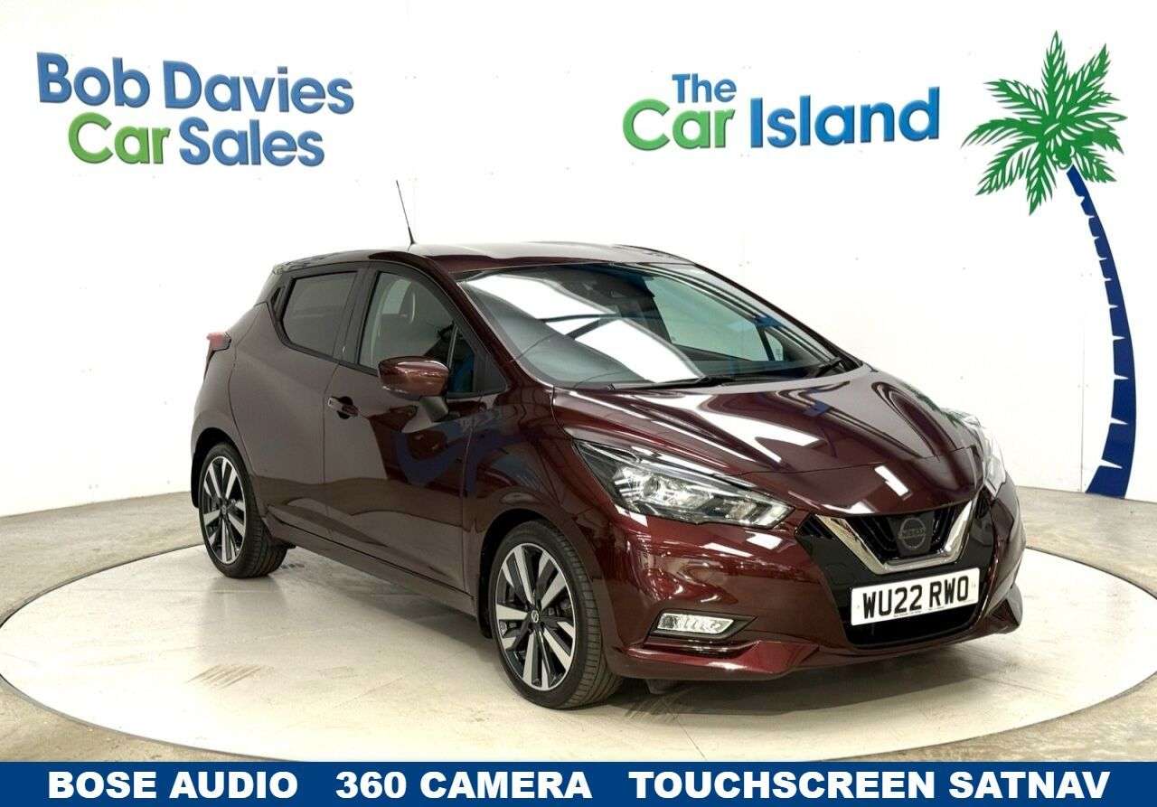 A 2022 NISSAN MICRA 1.0 IG-T Tekna Hatchback 5dr Petrol Manual Euro 6 (s/s) (92 ps) Touchscreen A 2022 NISSAN MICRA 1.0 IG-T Tekna Hatchback 5dr Petrol Manual Euro 6 (s/s) (92 ps) Touchscreen