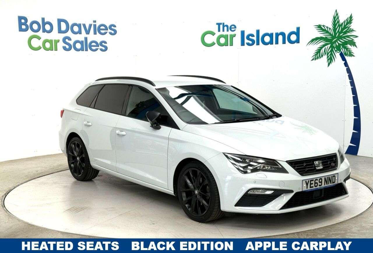 A 2019 SEAT LEON 1.5 TSI EVO FR Black Edition Estate 5dr Petrol Manual Euro 6 (s/s) (150 ps) A 2019 SEAT LEON 1.5 TSI EVO FR Black Edition Estate 5dr Petrol Manual Euro 6 (s/s) (150 ps)