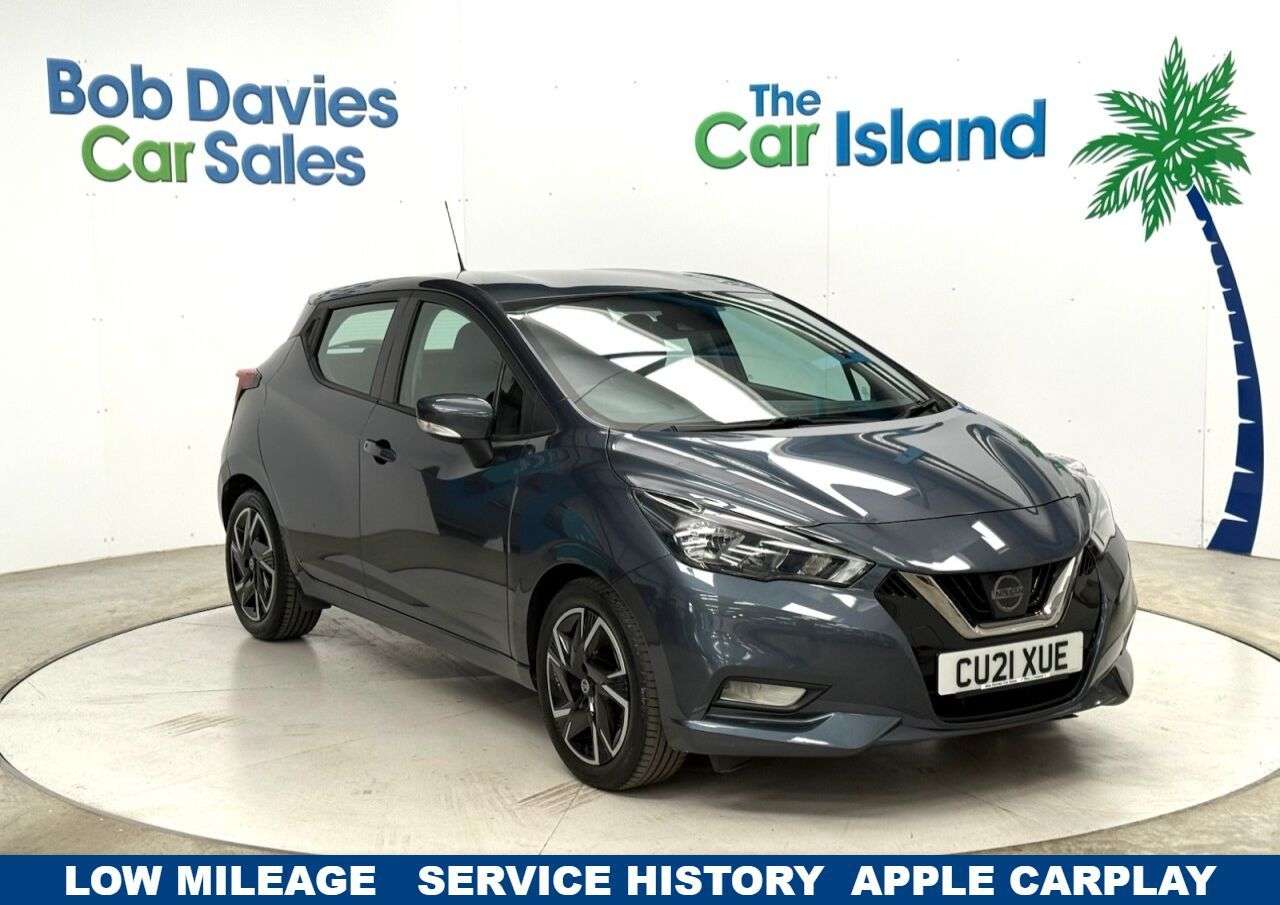 A 2021 NISSAN MICRA 1.0 IG-T Acenta Hatchback 5dr Petrol Manual Euro 6 (s/s) (92 ps) Nissan Ser A 2021 NISSAN MICRA 1.0 IG-T Acenta Hatchback 5dr Petrol Manual Euro 6 (s/s) (92 ps) Nissan Ser