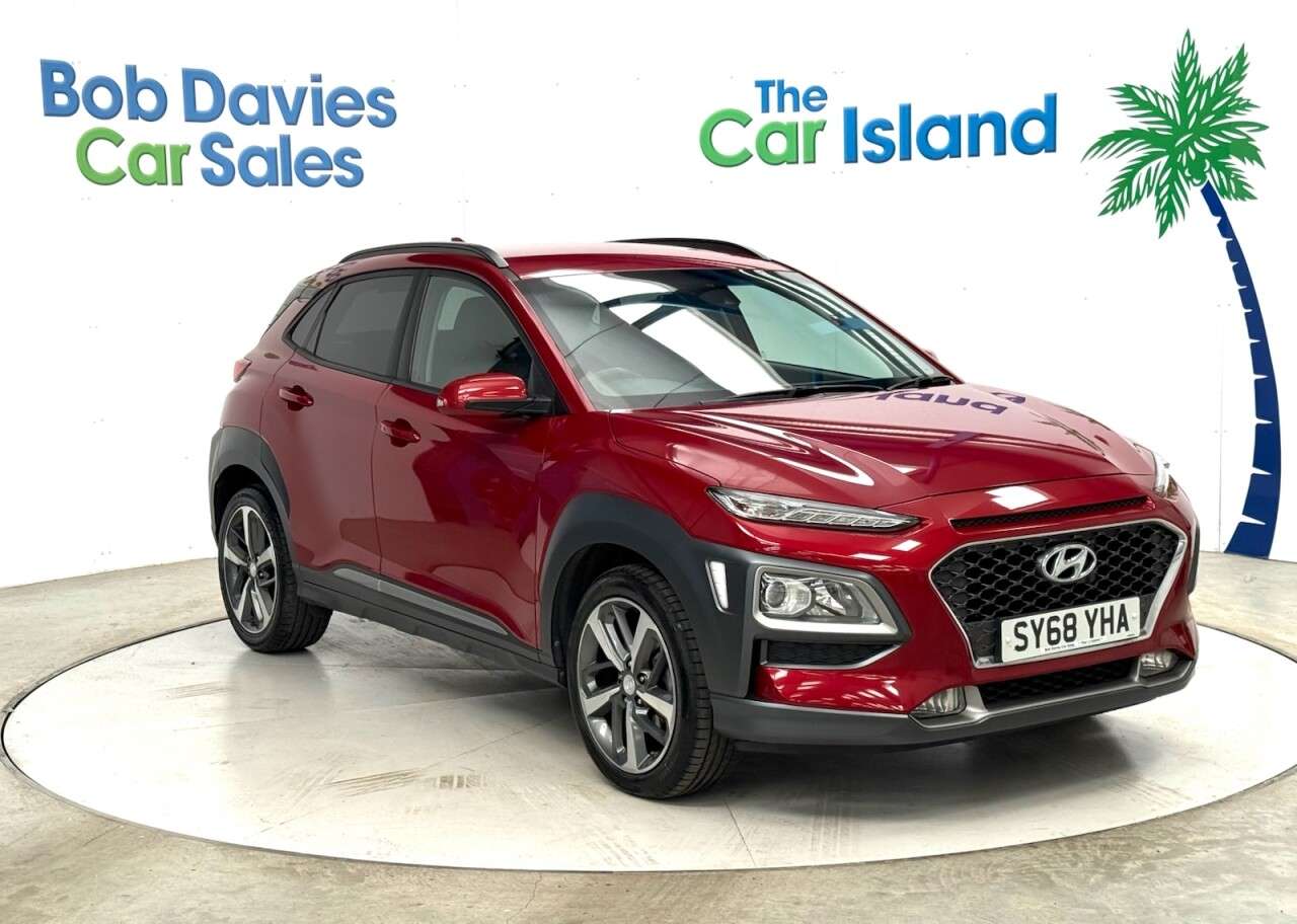 A 2019 HYUNDAI KONA 1.0 T-GDi Premium SUV 5dr Petrol Manual Euro 6 (s/s) (120 ps) SATNAV, Cruis A 2019 HYUNDAI KONA 1.0 T-GDi Premium SUV 5dr Petrol Manual Euro 6 (s/s) (120 ps) SATNAV, Cruis
